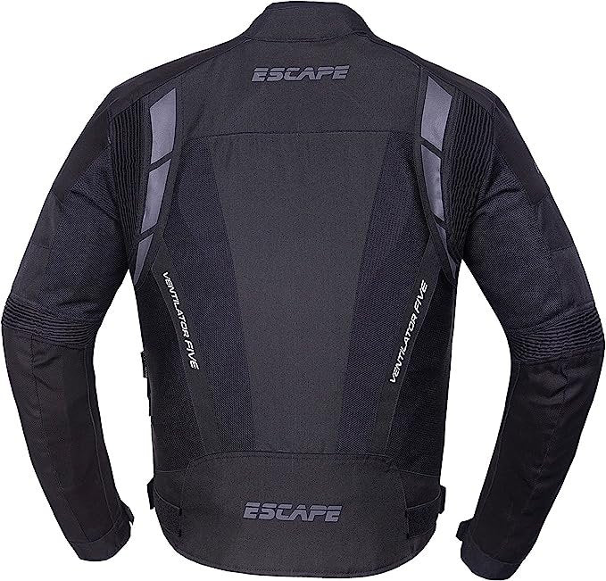 Veste de moto en Cordura® avec panneaux en mesh – Respirante, avec protections homologuées CE, idéale pour l’aventure et le tourisme