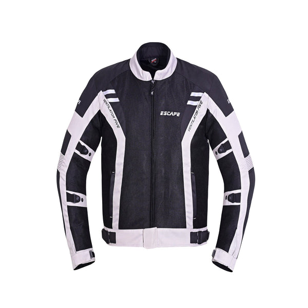 Veste de moto Escape en Cordura® avec panneaux en mesh – Respirante avec protections homologuées CE