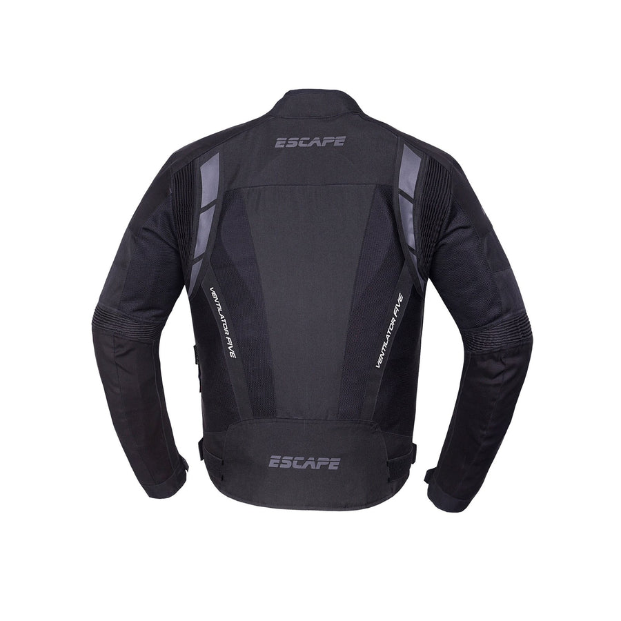 Veste de moto Escape en Cordura® avec panneaux en mesh – Respirante avec protections homologuées CE