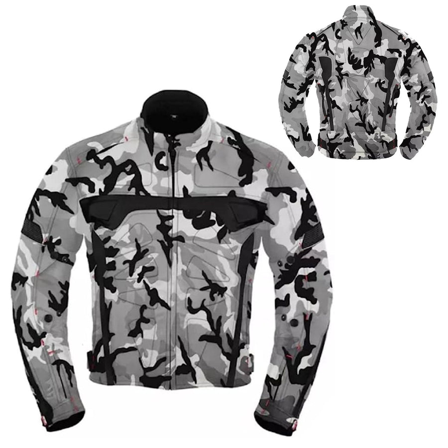 Veste d’aventure Escape pour homme – Imperméable, coupe-vent, toutes saisons, en Cordura® avec protections homologuées CE