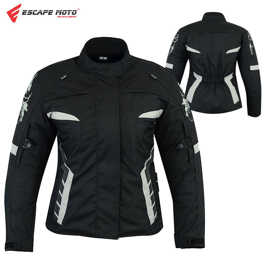 Motorbike Textile Donna Jacket Adventure Riding Wear with CE Removeable Armors (Copie) image 0