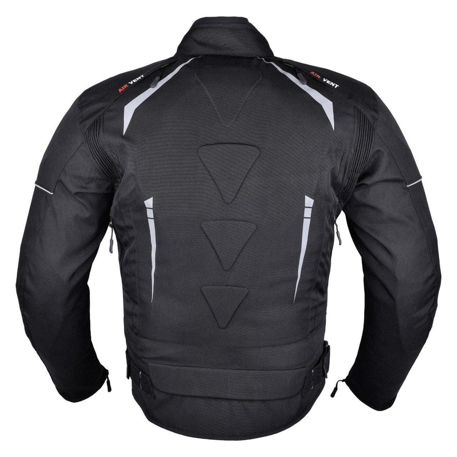 Moto Textile Racing Hommes Manteau Imperméable avec Blindé