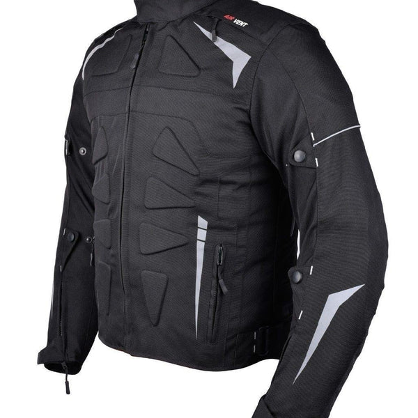 Moto Textile Racing Hommes Manteau Imperméable avec Blindé