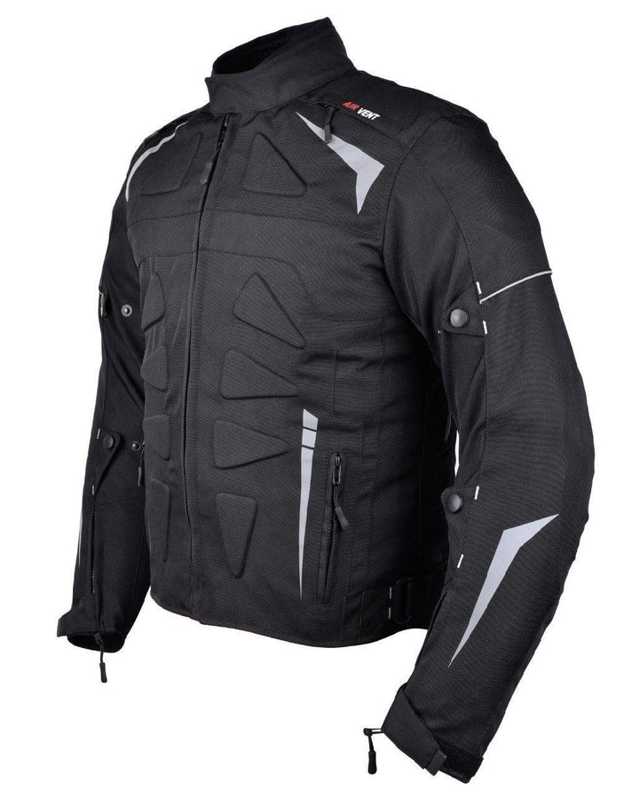 Moto Textile Racing Hommes Manteau Imperméable avec Blindé