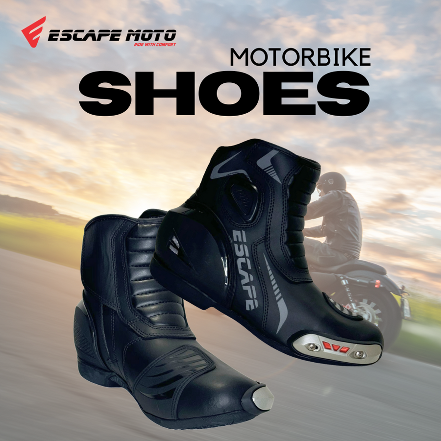 Chaussures de moto Escape bottes de moto antidérapantes chaussures d'équitation de rue bottes de protection de Motocross pour hommes