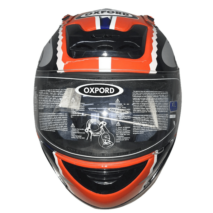 Casque intégral de moto