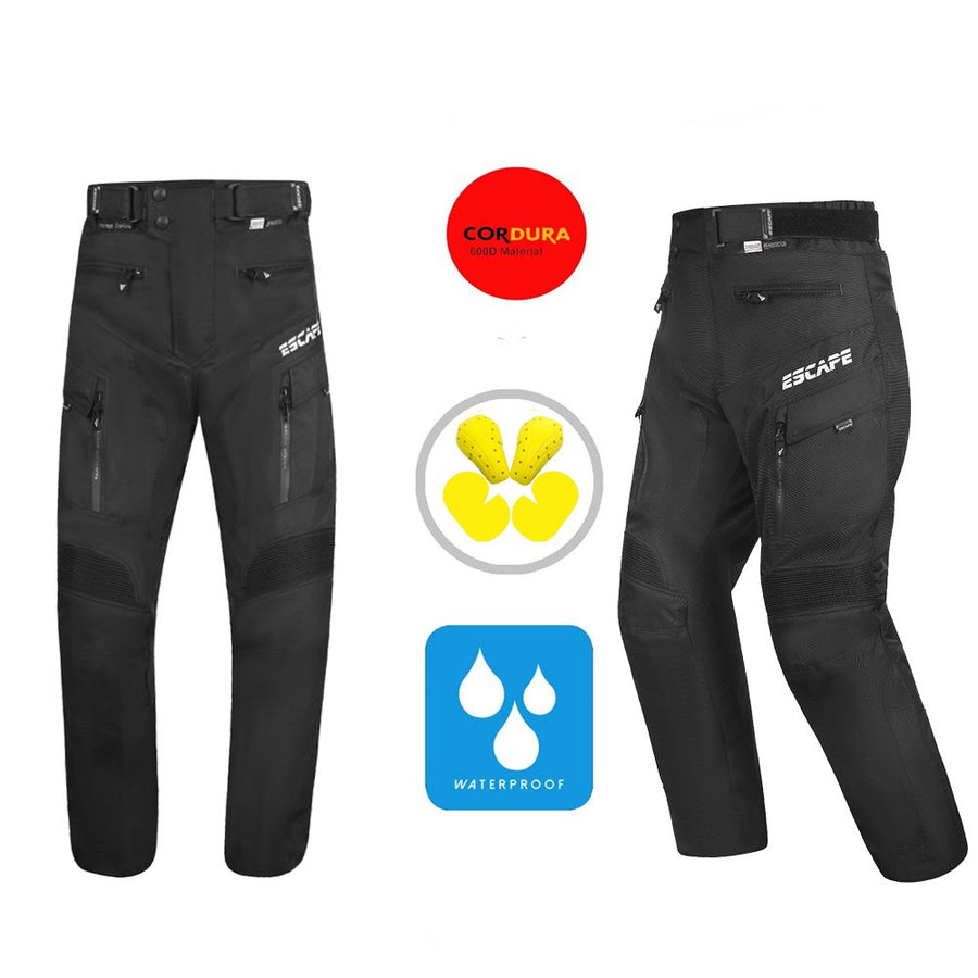 Pantalon Toutes Sessions Imperméable/Armure CE avec Doublure Amovible