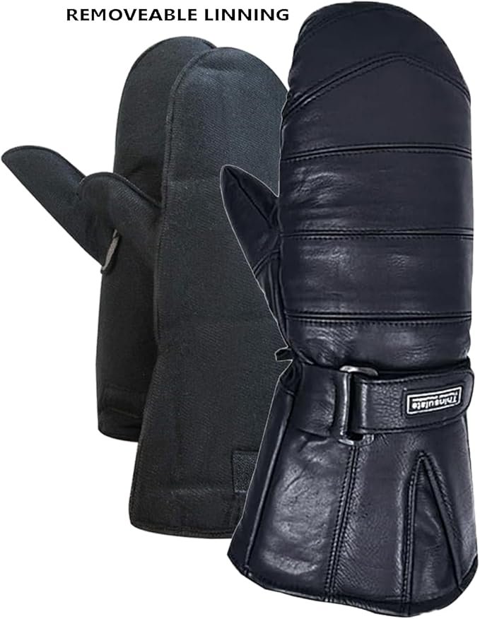 Escape Snowmobile Mittens – Waterproof Insulated Winter Mittens with Removable Thermal Liner for Snowmobiling & Winter Sports image 0