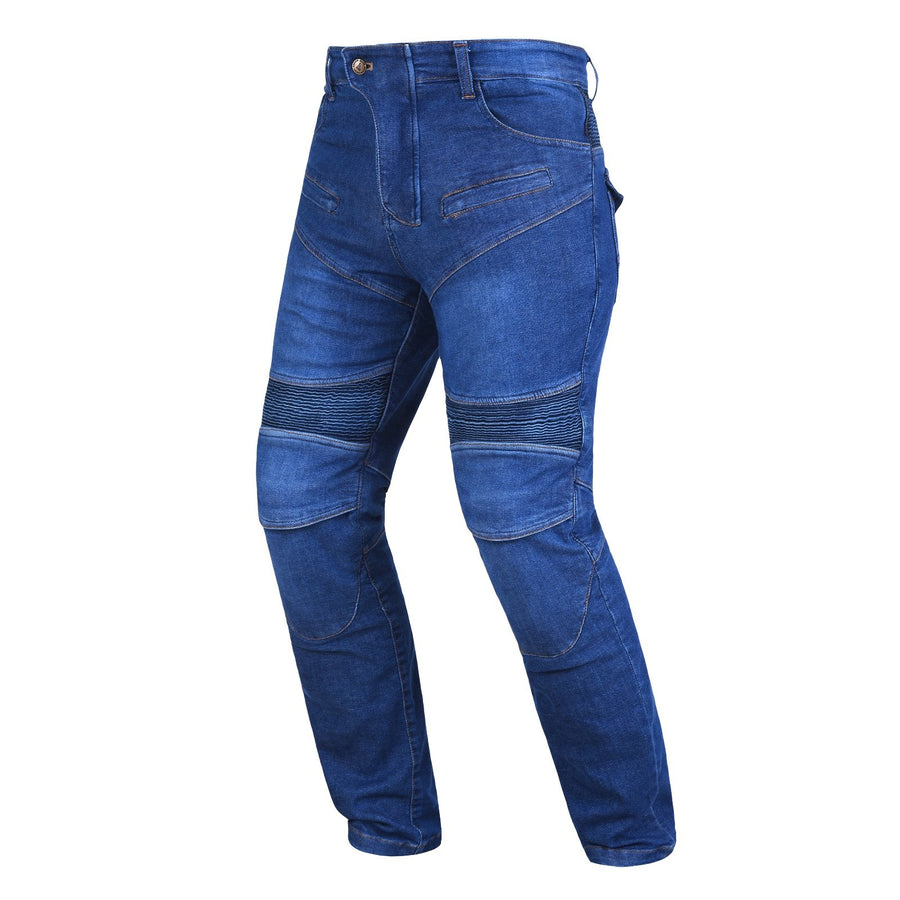 Pantalon de moto en Kevlar pour hommes, jean de moto blindé CE