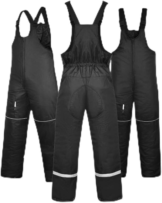 Salopette de ski imperméable et isolée pour hommes, ajustable, avec poches, pantalon de planche à neige