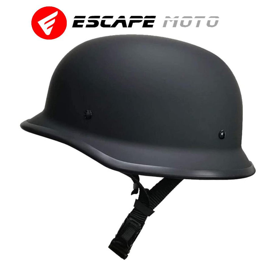 CASQUE ALLEMAND DEMI-VISAGE DE MOTO DOT (EM14501-2)