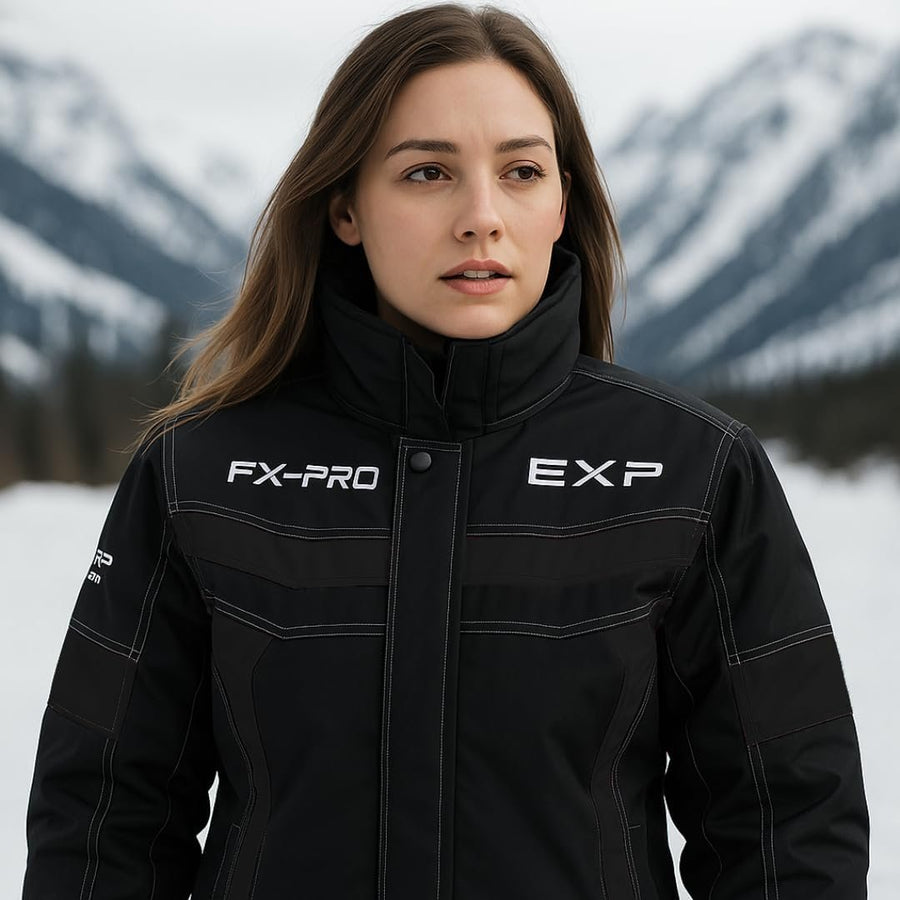 Ensemble de motoneige pour femme – Imperméable, coupe-vent, isolé pour la planche à neige et les sports d’hiver