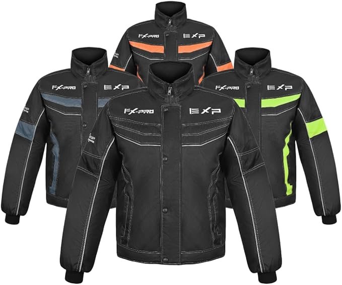 Veste de motoneige pour hommes, imperméable, coupe-vent et isolée – Vêtement d'hiver robuste pour la planche à neige, le ski et les conditions hivernales.