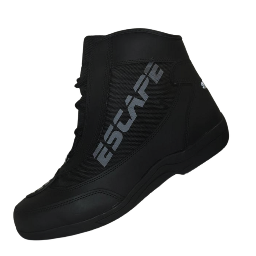 Escape Track – bottes de moto pour hommes, semelle en caoutchouc, chaussures de Sport, protection de la cheville