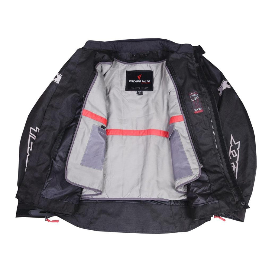 Veste de moto Escape Cruiser pour femme – La protection ultime alliant style, Cordura®, imperméabilité et protections amovibles