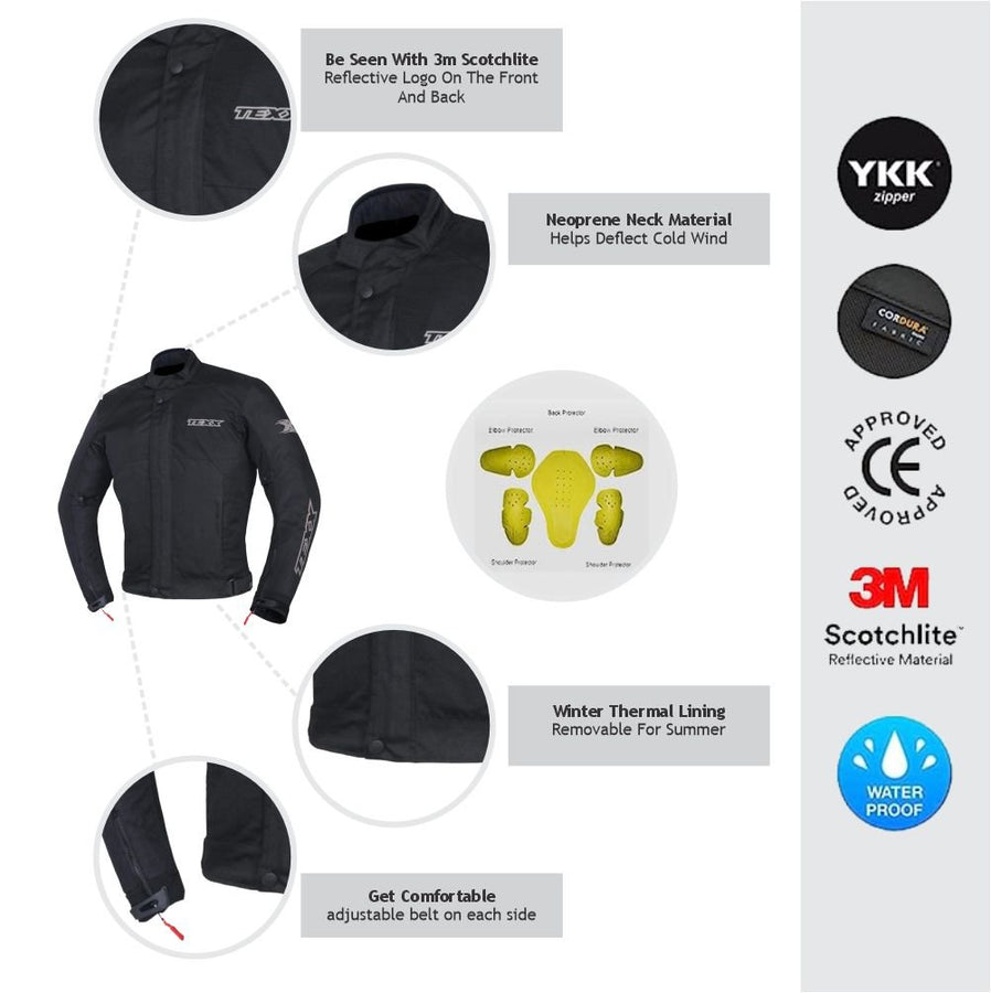 Veste de moto Escape Cruiser pour femme – La protection ultime alliant style, Cordura®, imperméabilité et protections amovibles