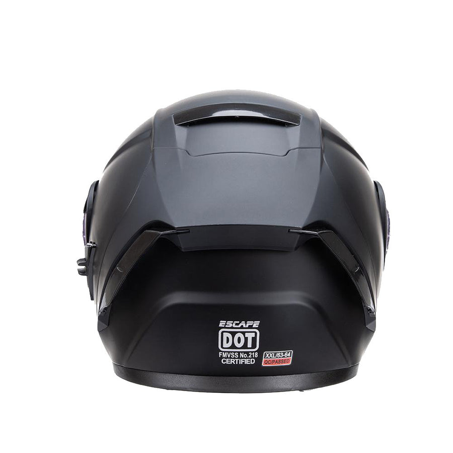 Casque de moto modulaire relevable avec double visière – Casque intégral pour hommes et femmes, homologué DOT pour la route et la conduite sportive
