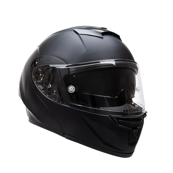 Casque de moto modulaire relevable avec double visière – Casque intégral pour hommes et femmes, homologué DOT pour la route et la conduite sportive