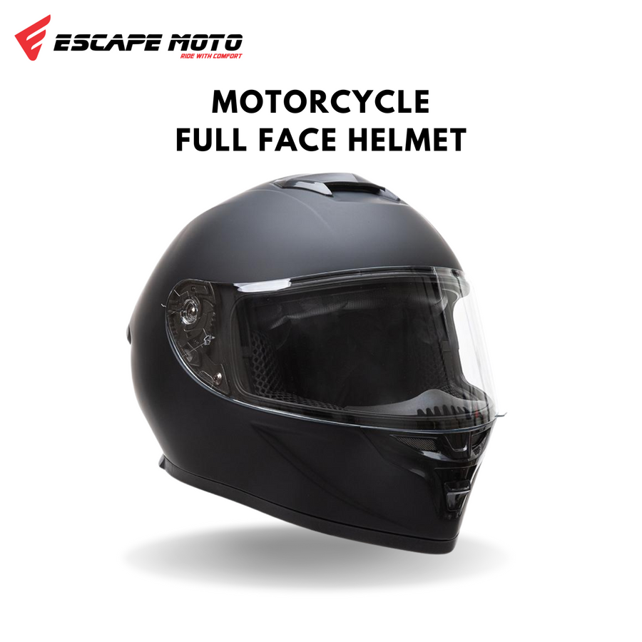 **Casque de moto intégral pour route avec grandes prises d’air et double visière – Homologué DOT, pour hommes et femmes**