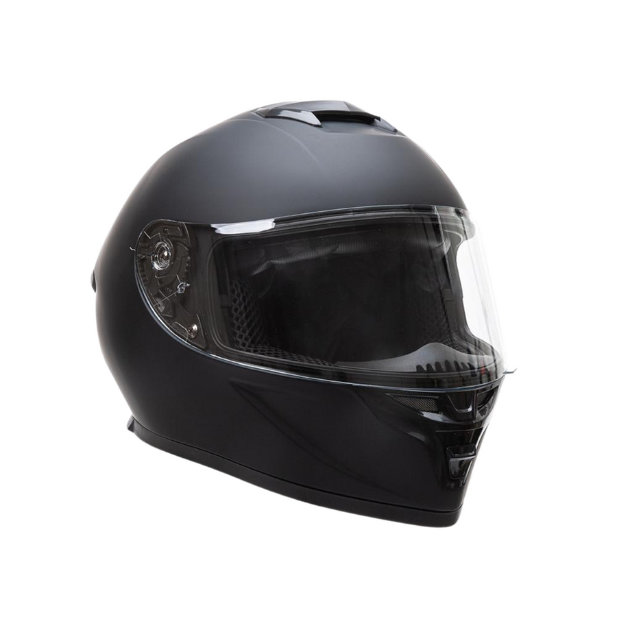 **Casque de moto intégral pour route avec grandes prises d’air et double visière – Homologué DOT, pour hommes et femmes**