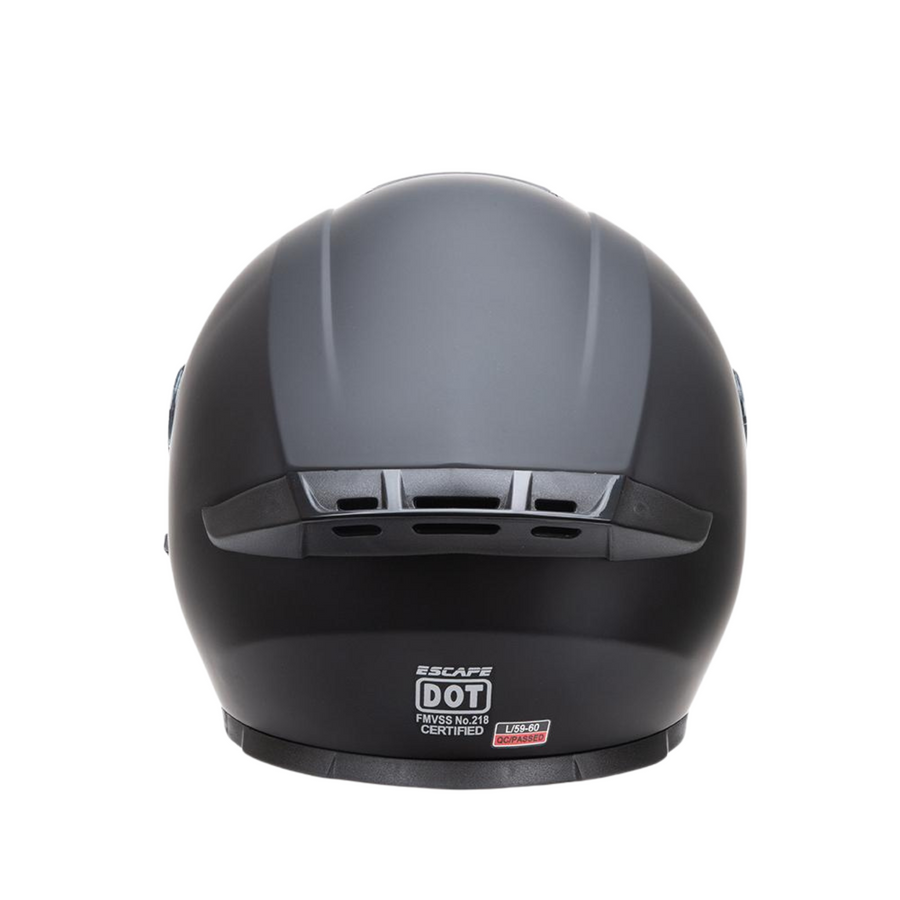 **Casque de moto intégral pour route avec grandes prises d’air et double visière – Homologué DOT, pour hommes et femmes**