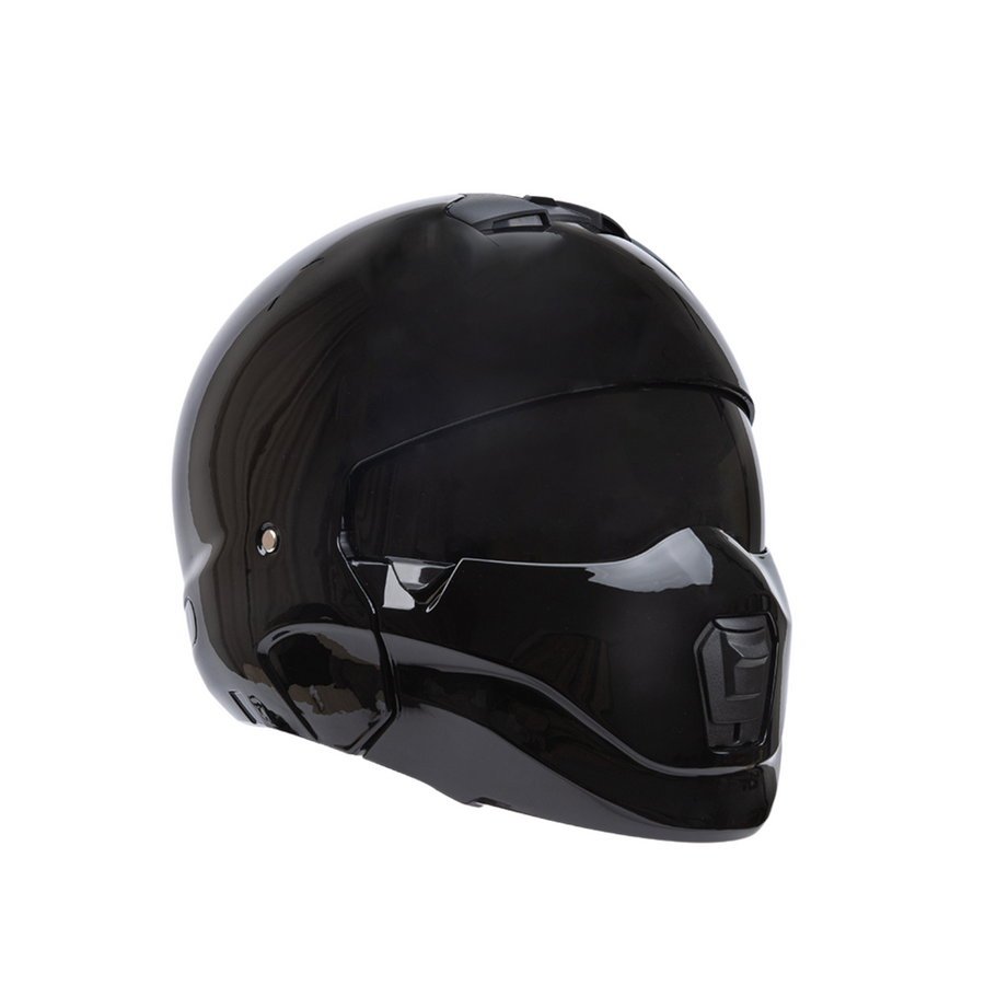 Casque de moto intégral Escape avec mentonnière amovible – Casque unisexe pour adulte, homologué DOT, idéal pour moto de route, cruiser et scooter
