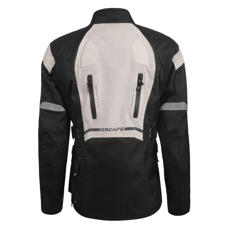Veste de moto pour femme Touring avec tissu textile pour moto | IMPERMÉABLE I Doublure amovible - Toutes saisons