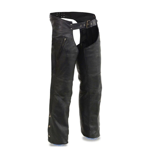 CHAPS MOTO EN CUIR HOMME (EM10381)