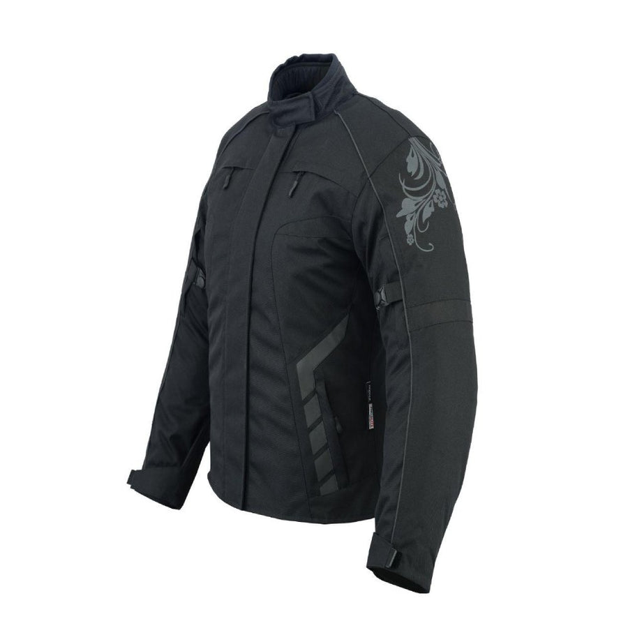 Veste de moto Escape pour femme – Imperméable avec protections homologuées CE