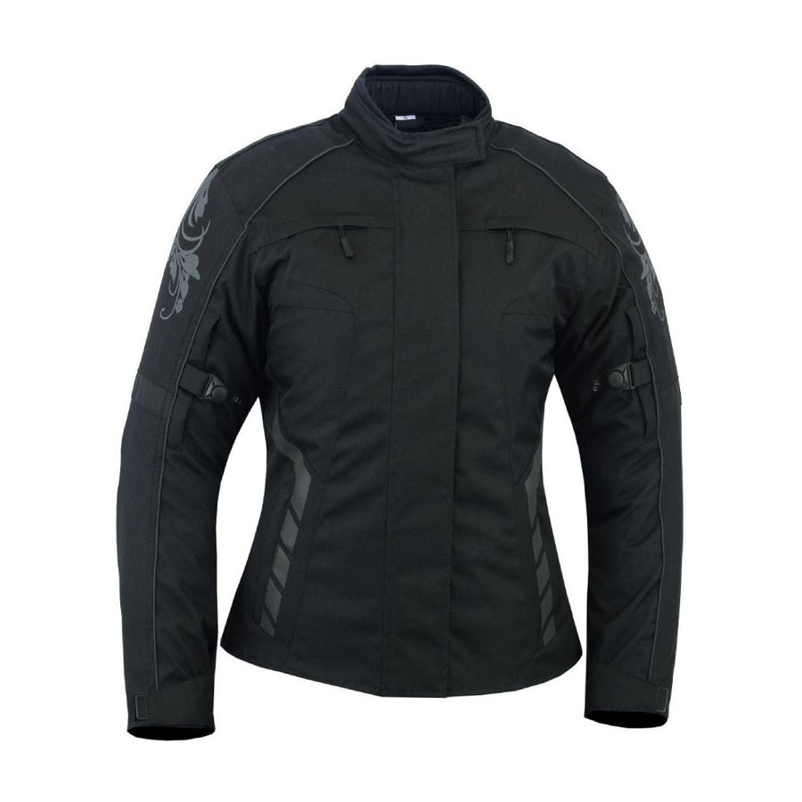 Veste de moto Escape pour femme – Imperméable avec protections homologuées CE