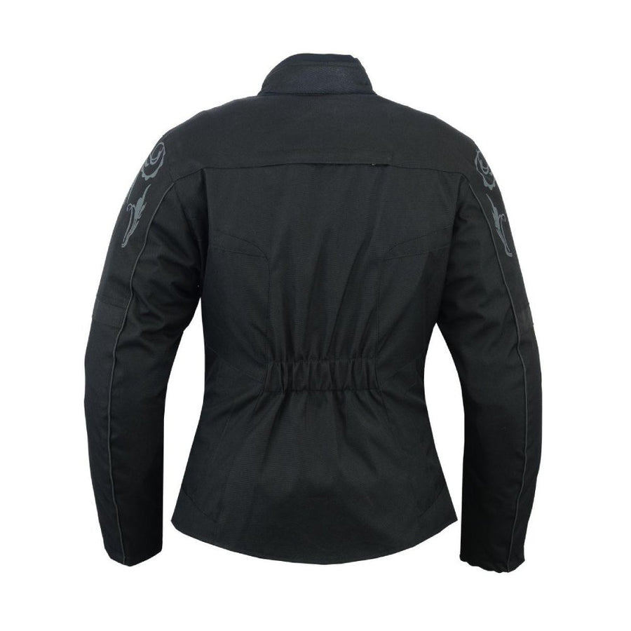 Veste de moto Escape pour femme – Imperméable avec protections homologuées CE