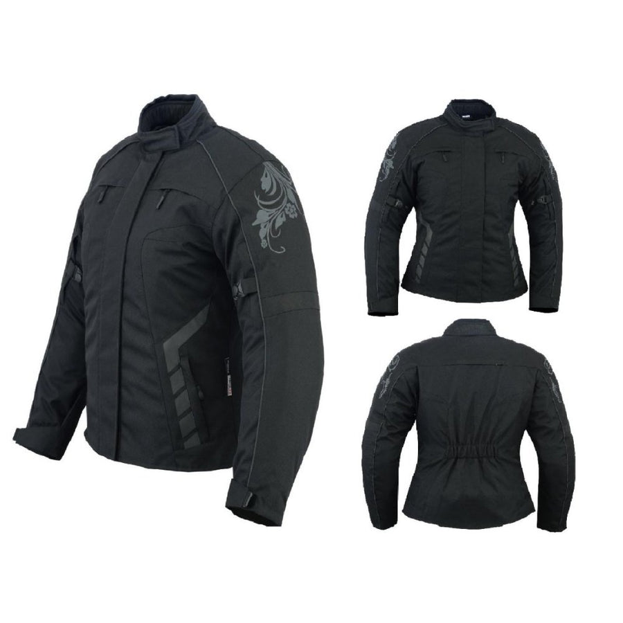 Veste de moto Escape pour femme – Imperméable avec protections homologuées CE