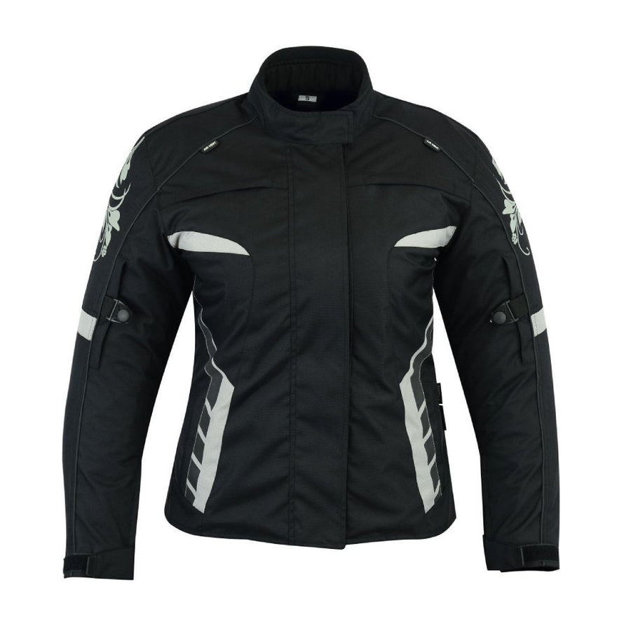 Veste de moto Escape pour femme – Imperméable avec protections homologuées CE