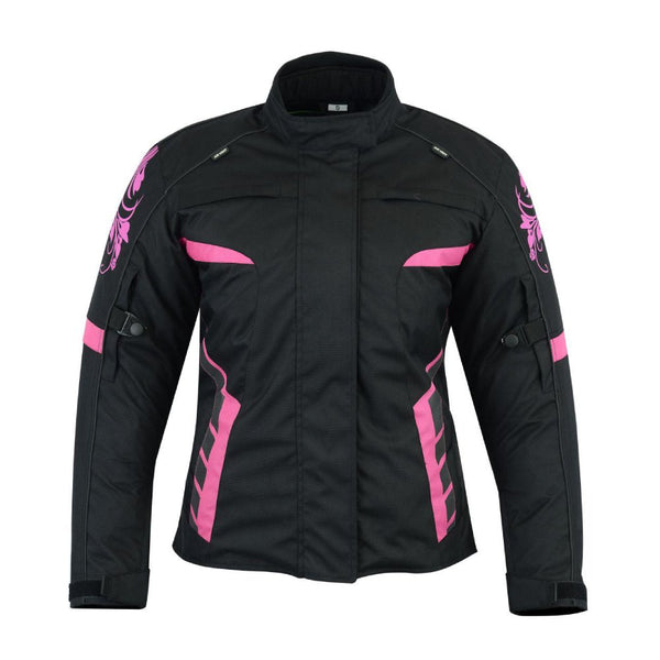 Veste de moto Escape pour femme – Imperméable avec protections homologuées CE