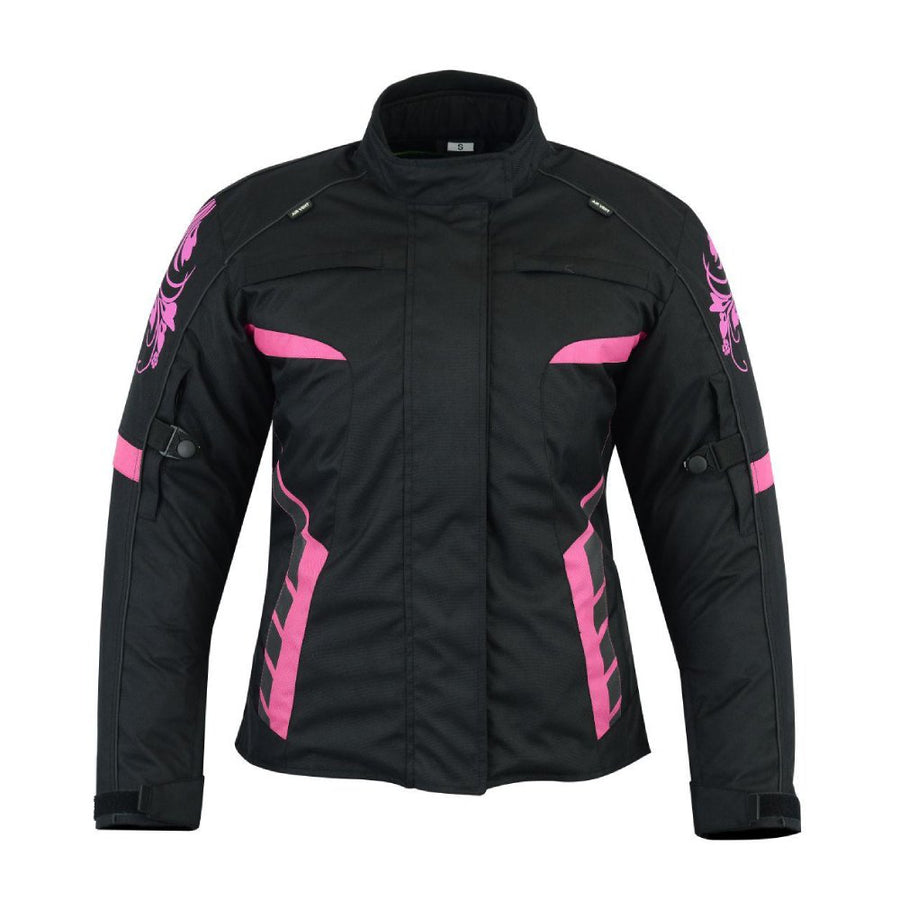 Veste de moto Escape pour femme – Imperméable avec protections homologuées CE