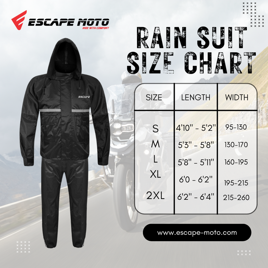 Combinaison de pluie moto homme/femme 2 pièces imperméable veste et pantalon équipement léger imperméable réfléchissant à capuche toutes saisons