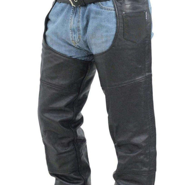 CHAPS MOTO EN CUIR HOMME (EM10381)