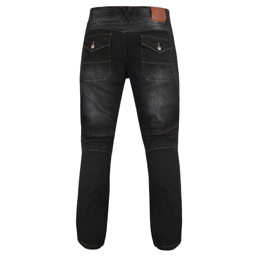Pantalon de moto en Kevlar pour hommes, jean de moto blindé CE