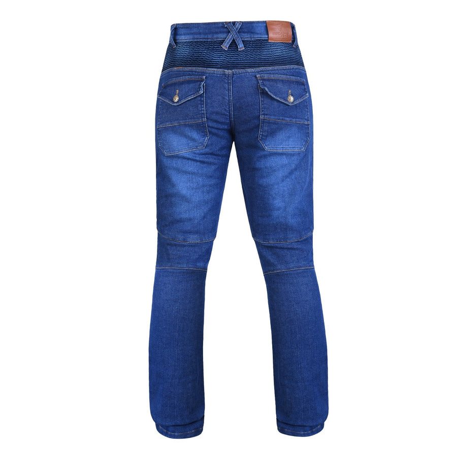 Pantalon de moto en Kevlar pour hommes, jean de moto blindé CE