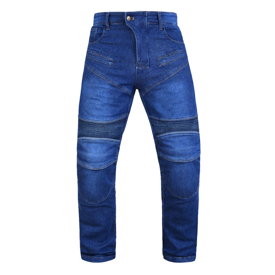 Pantalon de moto en Kevlar pour hommes, jean de moto blindé CE
