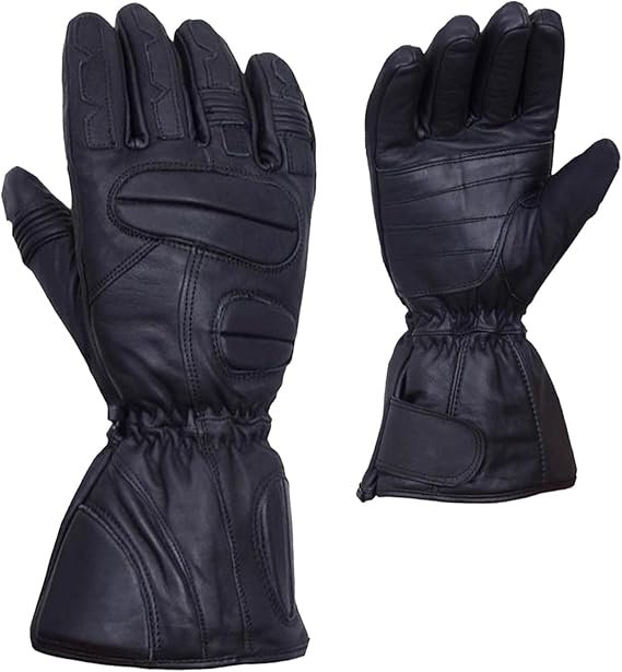 Escape Snowmobile Gloves – Waterproof Leather Winter Gloves with Removable Liner for Ultimate Warmth & Comfort image 0