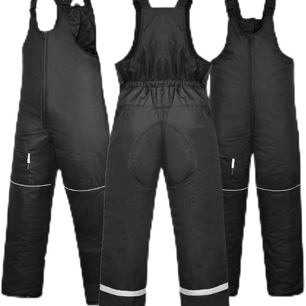 Escape Men’s Insulated Waterproof Ski Bib – Adjustable Winter Snowboarding Overalls with Pockets image 0