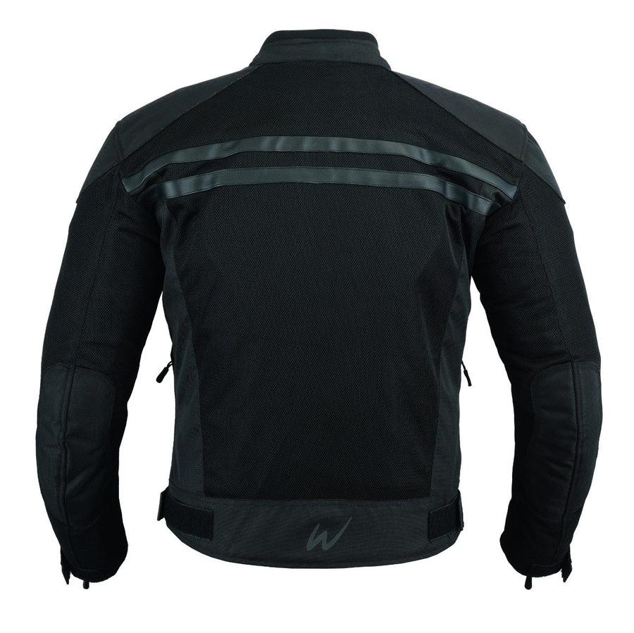 Manteau d'été en maille noire pour hommes + VESTE DE MOTO IMPERMÉABLE RACING ROUTE 66 POUR HOMMES AVEC BLINDÉ