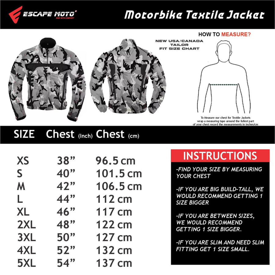 Veste d’aventure Escape pour homme – Imperméable, coupe-vent, toutes saisons, en Cordura® avec protections homologuées CE