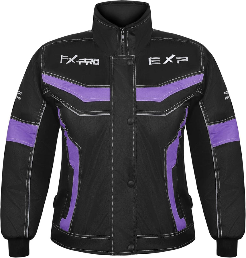 Ensemble de motoneige pour femme – Imperméable, coupe-vent, isolé pour la planche à neige et les sports d’hiver