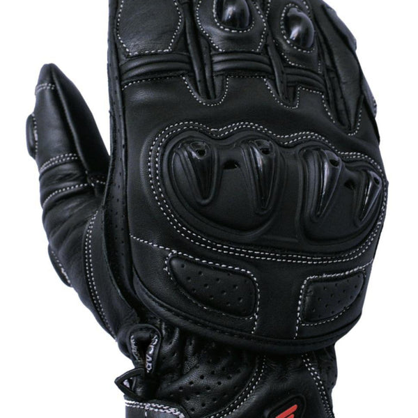 LEATHER RIDING MOTORCYCLE GLOVES(EM11411) - Escape Moto Gears