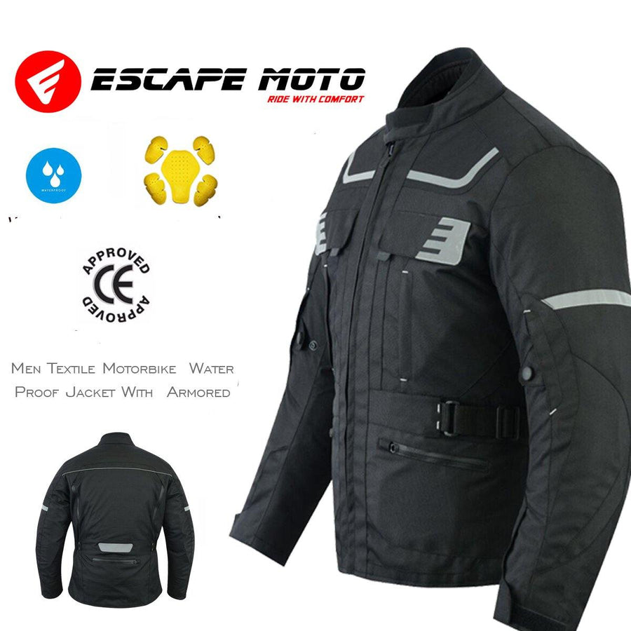 Motorcycle Textile Racing Men Jacket (EM10355) - Escape Moto Gears