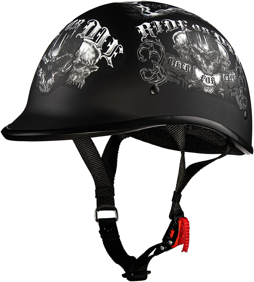 MOTORCYCLE HALF FACE HELMET (EM14518)