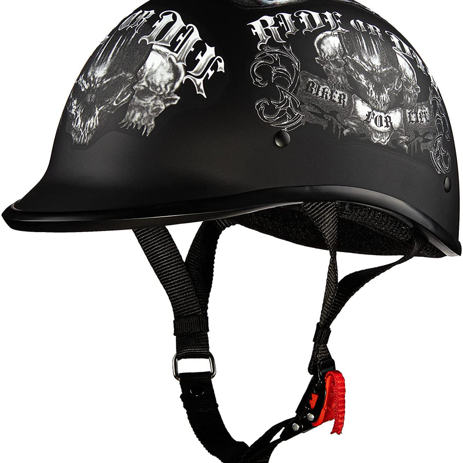 MOTORCYCLE HALF FACE HELMET (EM14518)
