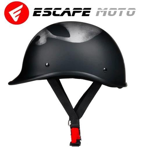 HALF FACE HELMET FOR MOTORCYCLE (EM14516) - Escape Moto Gears